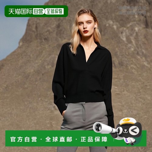 香港直邮PINKO 女士针织毛衣 104050A22UZ99 AW2024 黑色 Pinko S