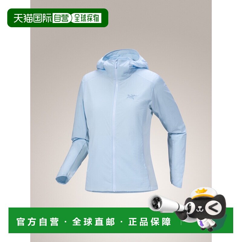 加拿大直邮始祖鸟ATOM SL女款户外运动阿童木轻量防风连帽棉服图片