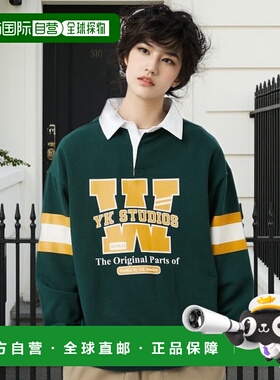 韩国直邮WAIKEI韩国小众设计师狗狗图案时尚日常T恤YK23SSTS10