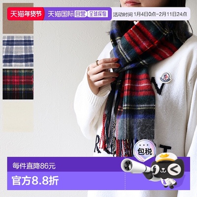 日本直邮POMPADOUR- CASHMERE 男女款围巾 丝巾 披肩