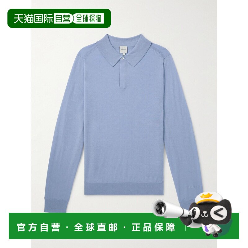 1h可退 香港直邮Paul Smith 保罗 史密斯 男士 美利奴羊毛Polo衫
