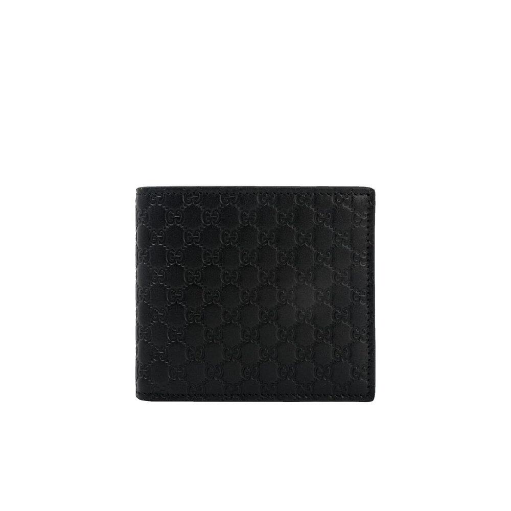 Gucci 黑色双G短款钱包 544472BMJ1N