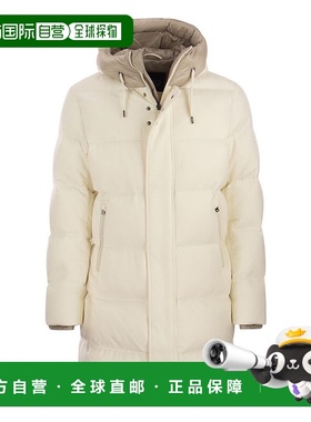 香港直邮HERNO 男士夹克 PI001037U380871200 AW2023 白色 长袖羽