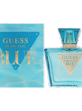 美国直邮Guess 蓝色魅惑男士淡香水女士-75ml正品持久