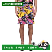 徽标短裤 1h可退 PMCB044S23 棕榈天使 男士 香港直邮Palm Angels