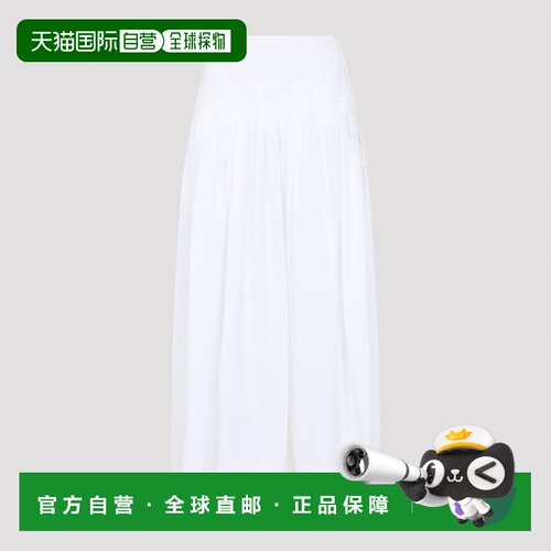 1h可退 香港直邮LANVIN 女士半身裙 RWST01026166P2600 SS2026 白