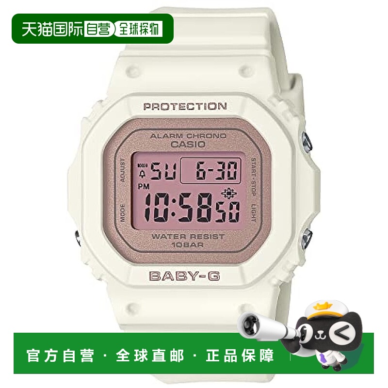 【日本直邮】Baby G卡西欧 手表  BGD-565SC-4JF 白色 适合 绸布