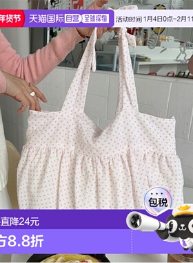 1h可退 日本直邮WEGO 女士大容量2way格纹拼接托特包 DF25SM04SG0