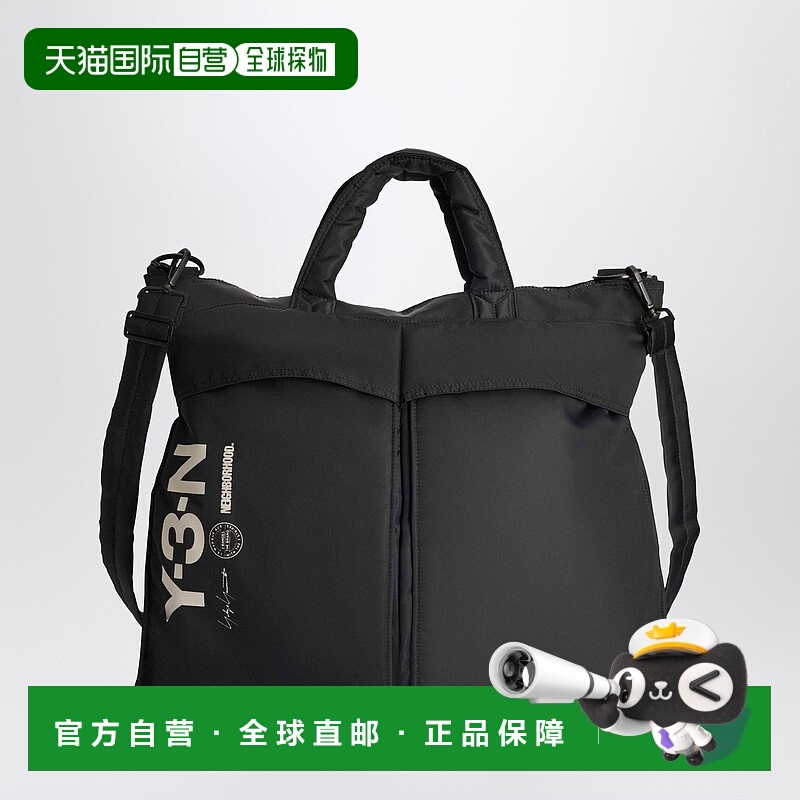 1h可退 香港直邮潮奢 adidas Y-3 X Neighborhood 男士 黑色尼龙