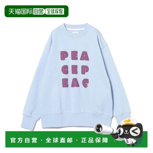 连帽衫 儿童有机棉PEACE半袖 宽松舒适 日本直邮ARCH&LINE 1h可退