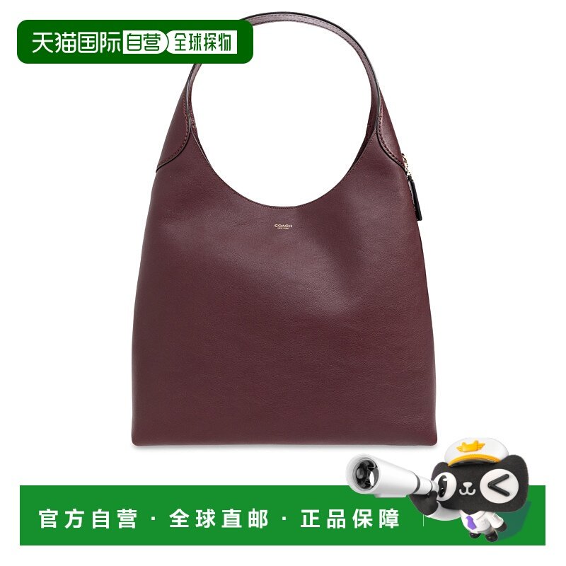 1h可退 香港直邮COACH 女士斜挎包 CU0440B4MER AW2025 酒红色 Sh