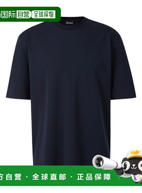 1h可退 香港直邮zegna 杰尼亚 男士 T恤 RUF366A9F734B09