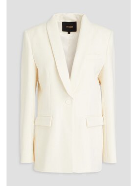 Maje 女士 绉纱西装外套 MFPVE00451 white白色 舒适时尚