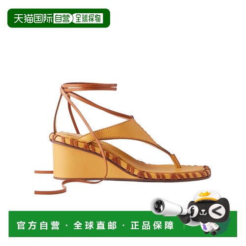 香港直邮ZIMMERMANN 女士凉鞋 6785FS26A1OCH SS2026 棕色 炼楔形