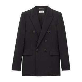 Saint Laurent 羊毛华达呢夹克 801873Y404W