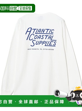 日本直邮Atlantic Coastal Supplies 男装 长袖纯棉印花T恤 36100