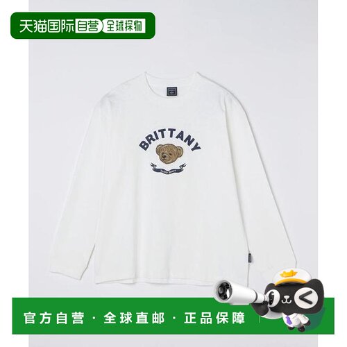 SHIPS Colors:TeddyBear(R) 合作款 长袖T恤女装男装
