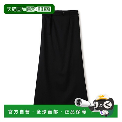 1h可退 日本直邮EDITION 女装 Super160's 羊毛斜纹 I 字型半身裙