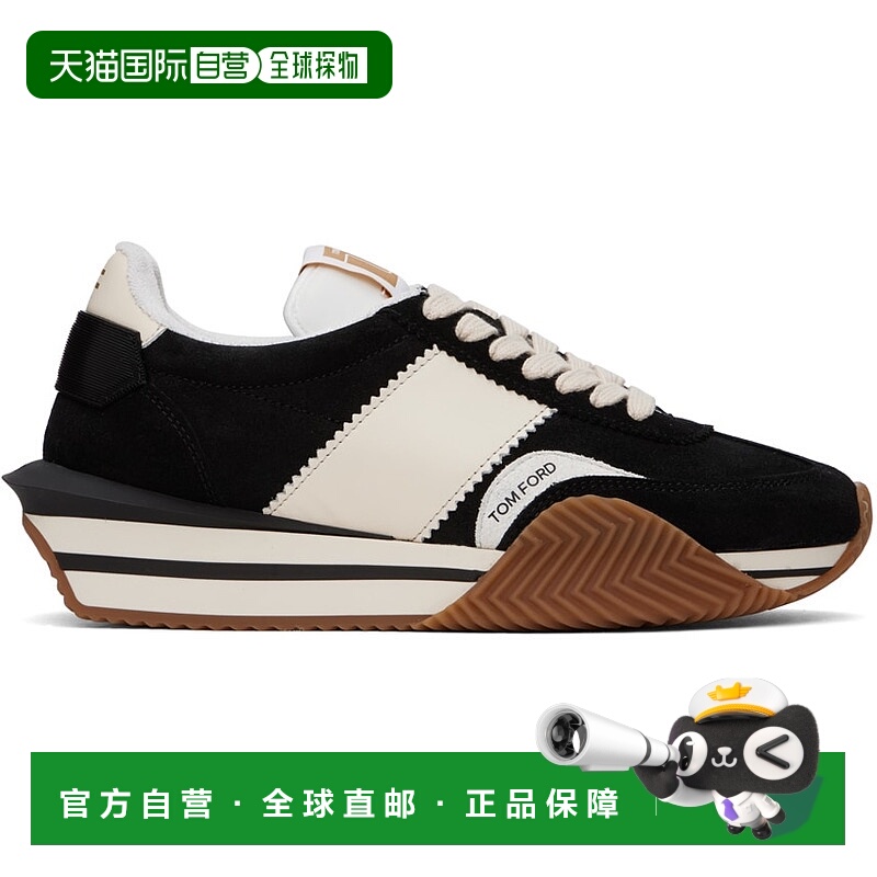 1h可退 香港直邮潮奢 Tom Ford 汤姆 福特 男士 黑色 James 运动