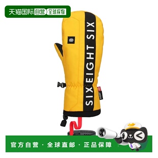 香港直邮686 Team 美利奴羊毛连指手套 中性滑雪