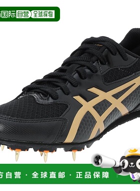 【日本直邮】亚瑟士EFFORT 13 田径钉鞋 1093A167 黑色/金色