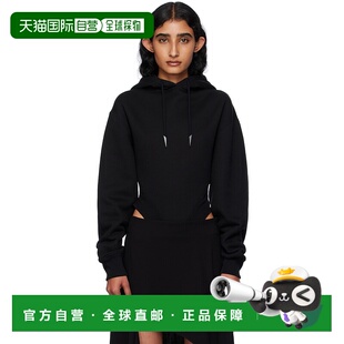 穆勒 女士 黑色 1h可退 Hood Mugler Fleece 连体衣 香港直邮潮奢