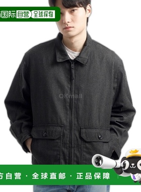 韩国直邮Engineered Garments G8 夹克黑色 PC 牛仔布 (24F1D062-