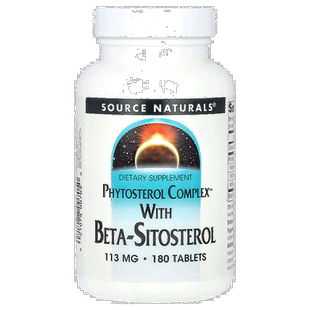 香港直发Source Naturals源美复合植物固醇补充剂健康胆固醇180片