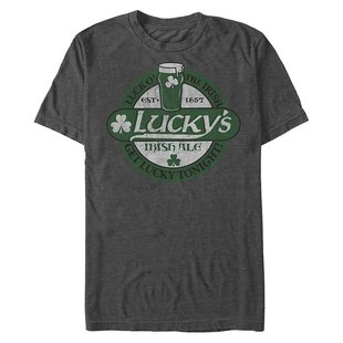 Lucky Luck 短袖 Fifth 男士 圆领 恤 Sun