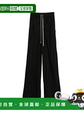香港直邮RICK OWENS 女士休闲裤 RP02E4304SHC09 AW2025 黑色