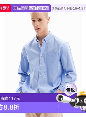 日本直邮Desigual 补丁波普衬衫 长袖衬衫 DE819EM23906