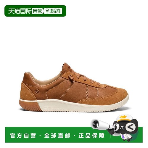 日潮跑腿keen科恩 女士 KNX T 型鞋 Chipmunk/Birch 22.5运动鞋