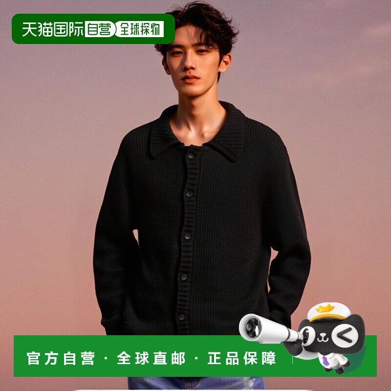 香港直邮OUR LEGACY 男士针织毛衣 M4233BSSC SS2024 黑色 长袖针