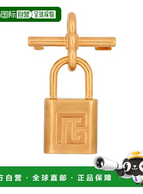 香港直邮BALMAIN 女士项链 FN0XM560MBRAXA5 AW2025 金色 挂锁胸