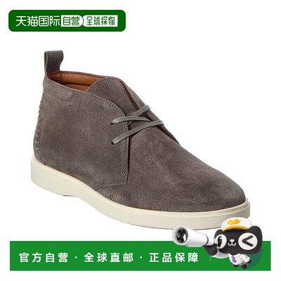 自营 Aquatalia Florian绒面运动鞋-灰色休闲鞋 美国直发奥莱