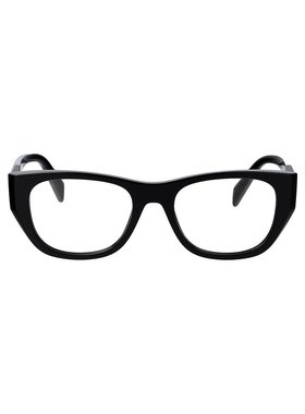 PRADA 女士眼镜 0PRA18V16K1O1 SS2025 黑色 0PR A18V