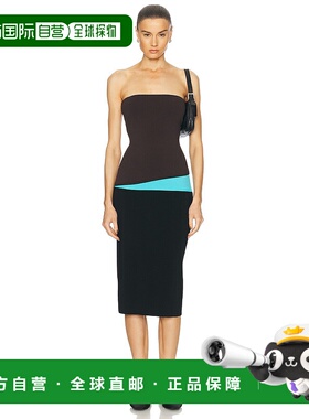 1h可退 香港直邮潮奢 Staud 女士 La Serena 连衣裙 R25S2236VW