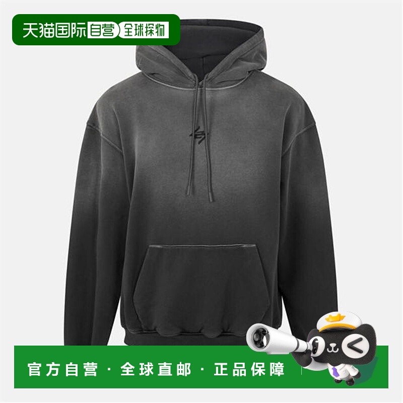 1h可退 香港直邮Represent 男士 比赛连帽衫 black黑色 舒适时尚