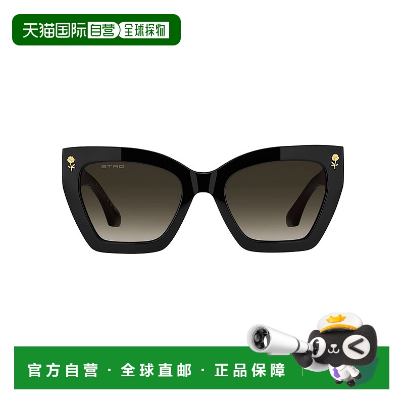 1h可退 香港直邮ETRO 男士太阳镜 ETRO0090S807HA SS2025 黑色 1N