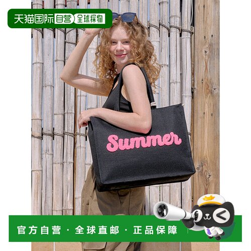 韩国直邮RaJu 女士通用款女包305936058 Summer Bag_Black托特包