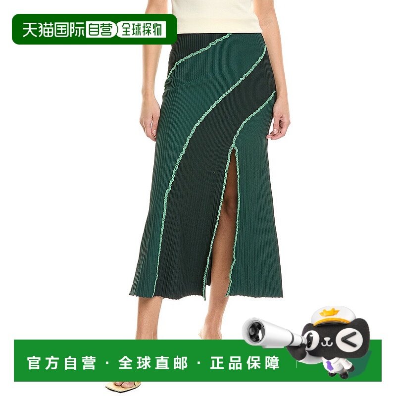 自营Significant Other Ginny Skirt - blue 美国奥莱直发