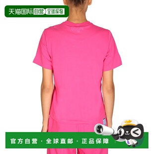 香港直邮MCQ 女士T恤 624665RTJ126034 AW2022 紫红色 T-SHIRT WI