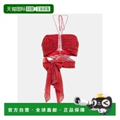 上衣 1h可退 colorful花 女士 腰带挂脖短款 香港直邮Etro 艾特罗