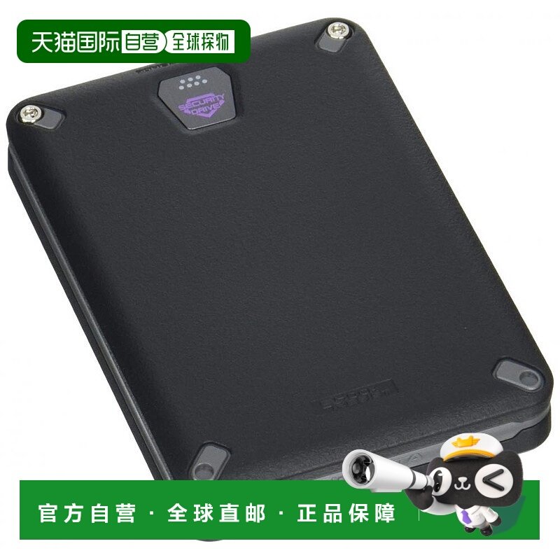 【日本直邮】IODATA 外置硬盘2.0TB 硬件加密密码锁 防震HDPD-SUT