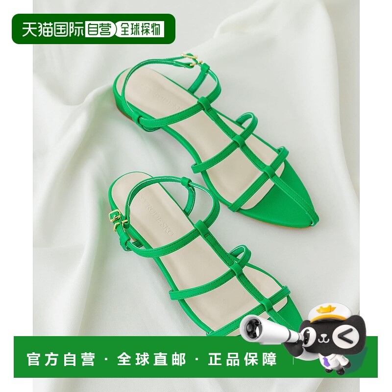 1h可退 日本直邮RODE SKO 女士 窄带凉鞋 轻盈舒适低跟设计 XX352