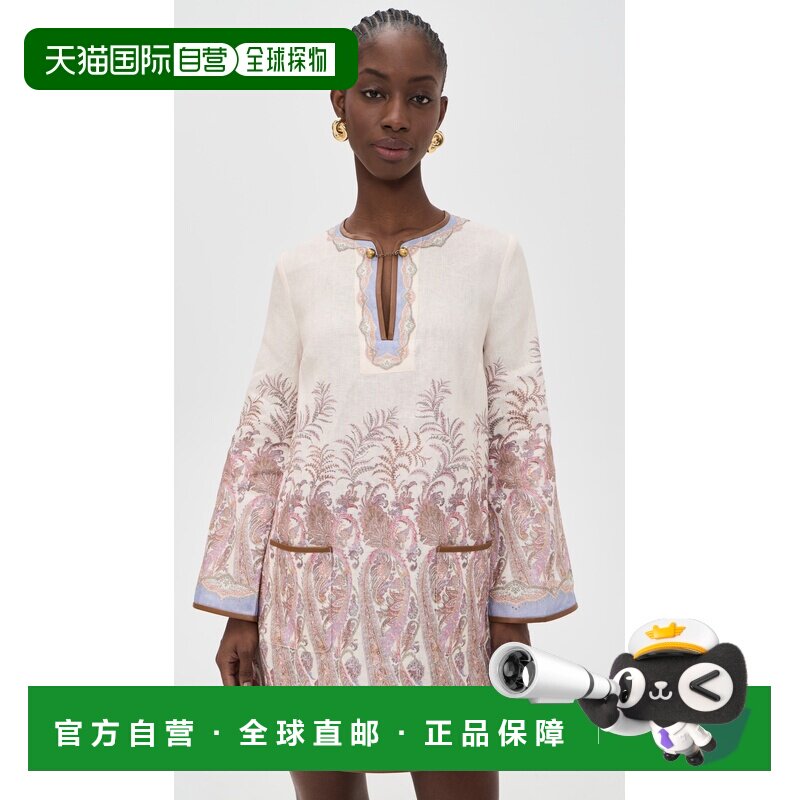 1h可退 ZIMMERMANN 女士 Alchemy 长衫式连衣裙