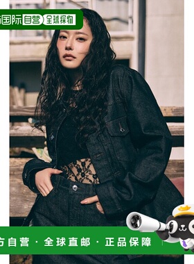 1h可退 日本直邮SLY 女士简约宽版牛仔外套 030ISR010611