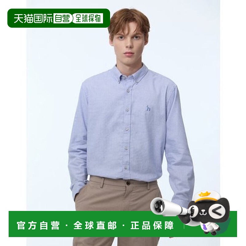 韩国直邮HAZZYS Hedges Men's [Steady Sellers] Blue Button Dow