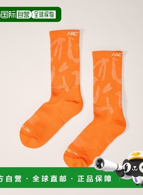 自营1h可退 欧洲直邮ARCTERYX始祖鸟 Grotto活力橙/白色涤纶中筒