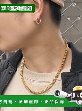 1h可退 日本直邮SBG 不锈钢小麦链条项链 男女通用款 金属过敏适